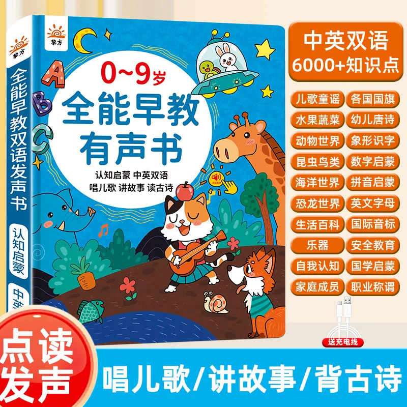 Children's Early Education Audiobooks, Cognitive Encyclopedia Enlightenment, Parent-child Interaction