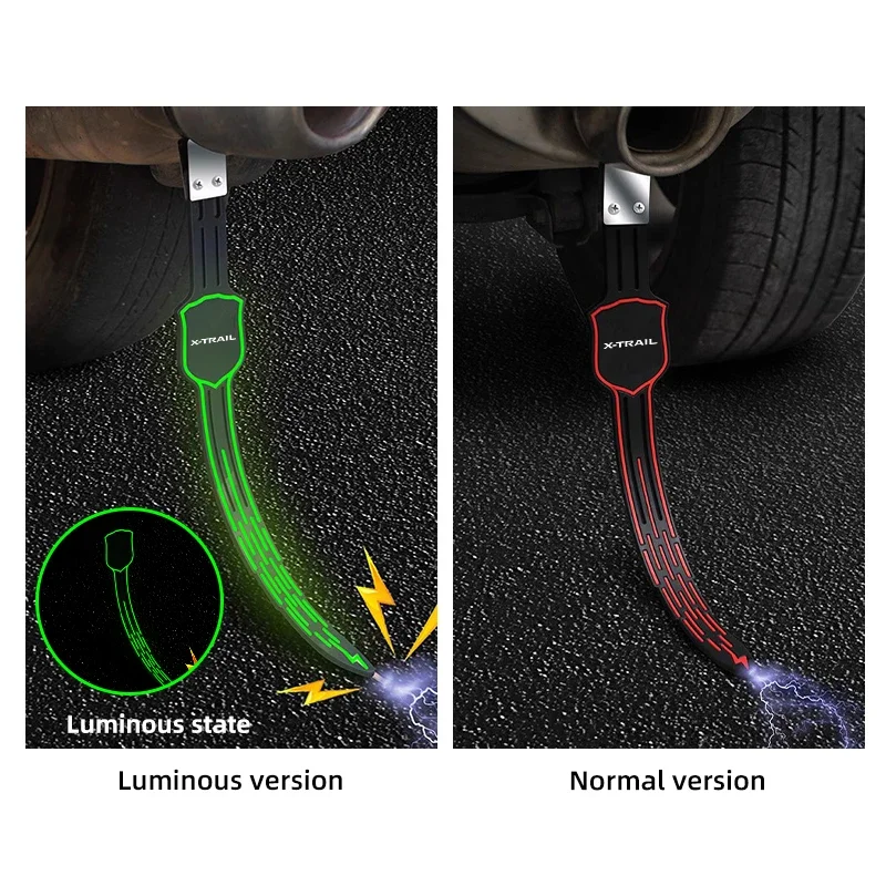 Car Static Electricity For Nissan X-Trail T32 T30 T31 Xtrail Car Belt Anti-static Floor Mop Eliminates Static Electricity