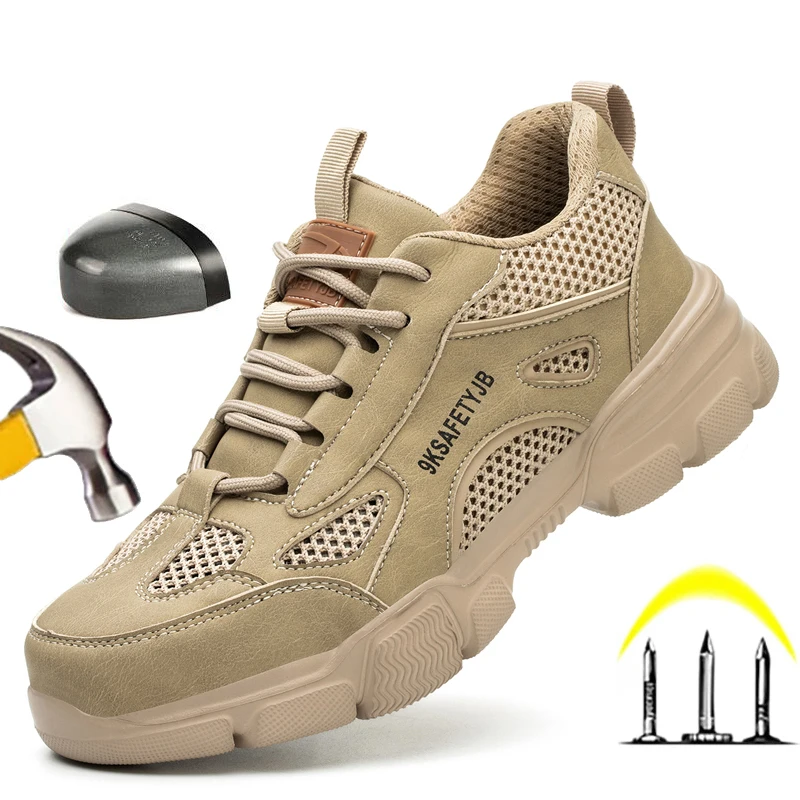 Unisex Steel Toe Indestructible Safety Work Shoes