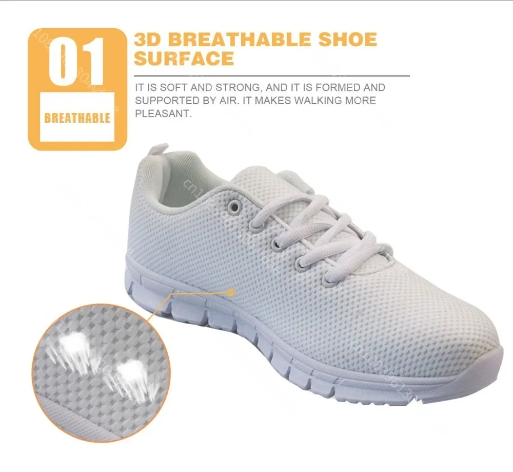 Classic Women's Low Style Walking Shoes Lace up Causal Sneakers for Female Breathable Fashion Dollar Printed Shoes