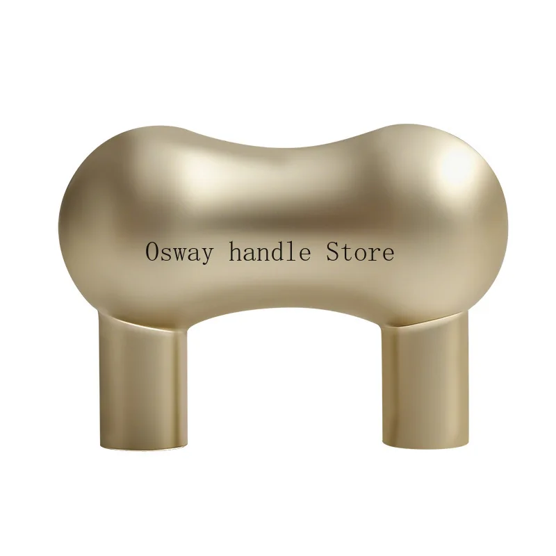 Modern simple and creative drawer bedside table small handle American light luxury kitchen cabinet chest wardrobe door handle