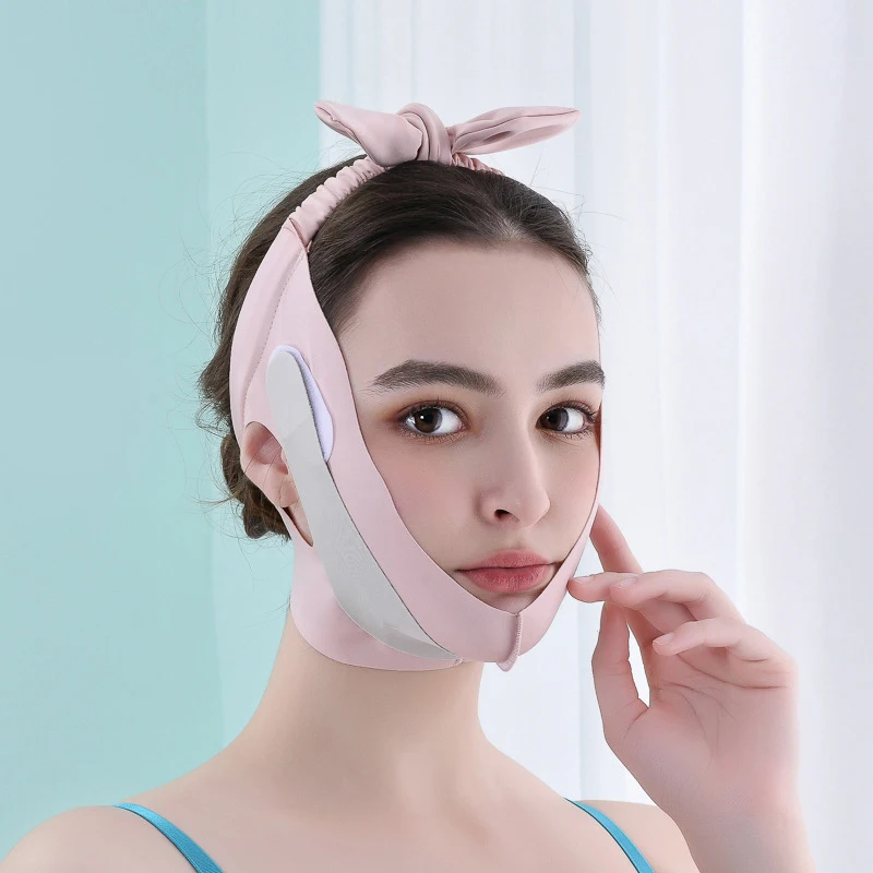 Reusable Face Slimming Bandage V Line Face Shaper Women Chin Cheek Lift Up Belt Facial Massage Strap Face Skin Care Beauty Tools