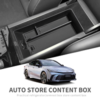 Center Console Armrest Storage Box for Toyota Camry 2025 Car Tray Organizers Accessories Tidying Black
