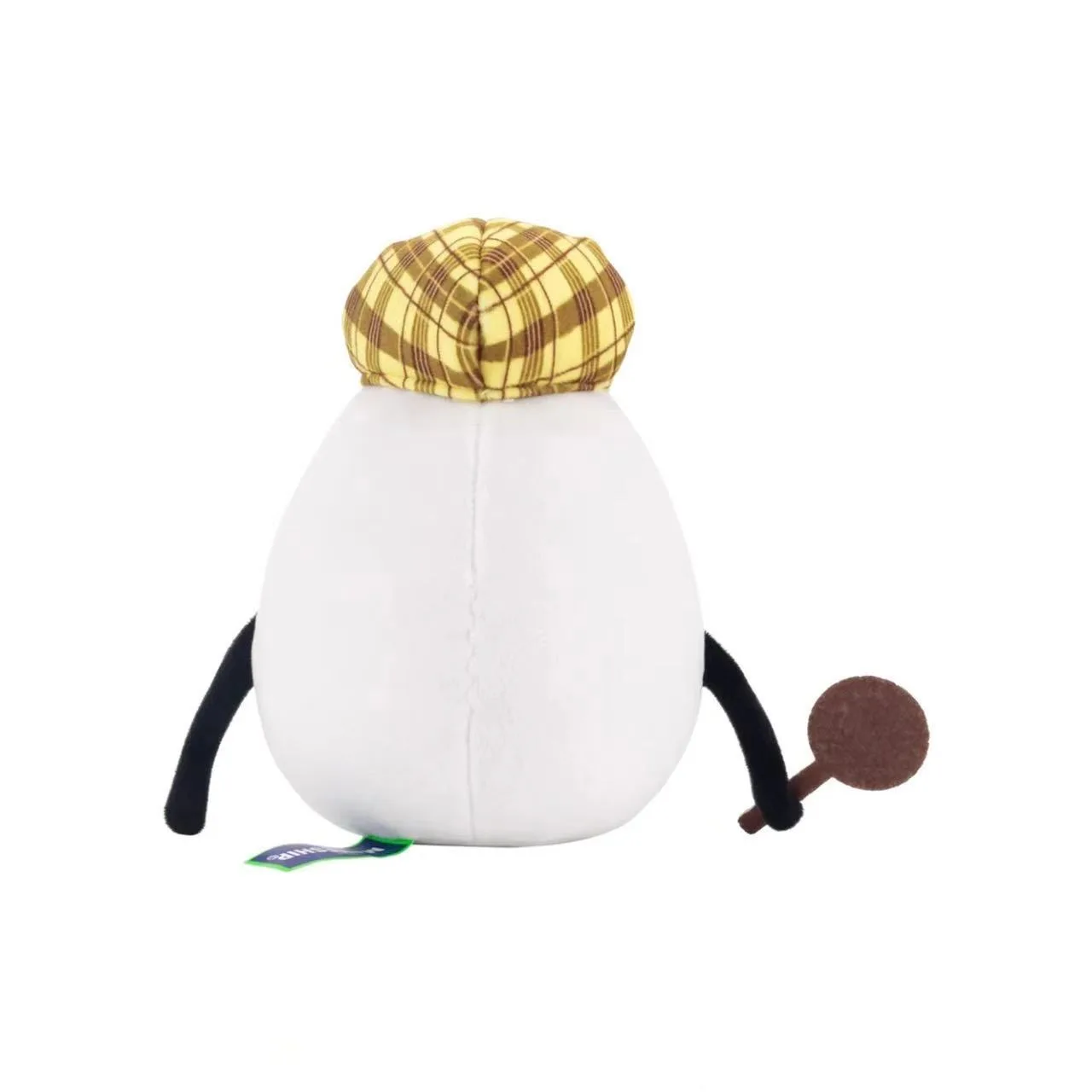 Detective Egg Plush Toys para crianças, Redonda, Macia, Recheado, Desenhos animados, Bonecas Anime, Presente de aniversário, Decore o quarto, Bonito