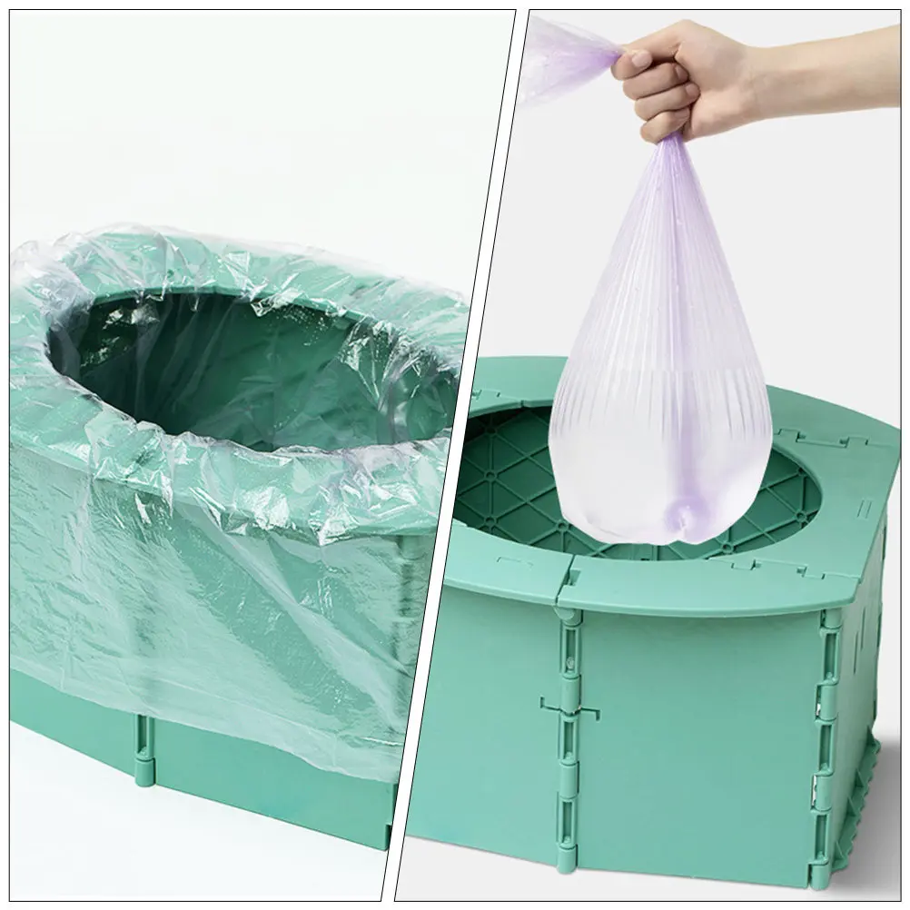 

1Pcs Baby Travel Potty Foldable Toilet Trainer Lightweight Collapsible Portable Potty for Car Travel Outdoors Camping Training