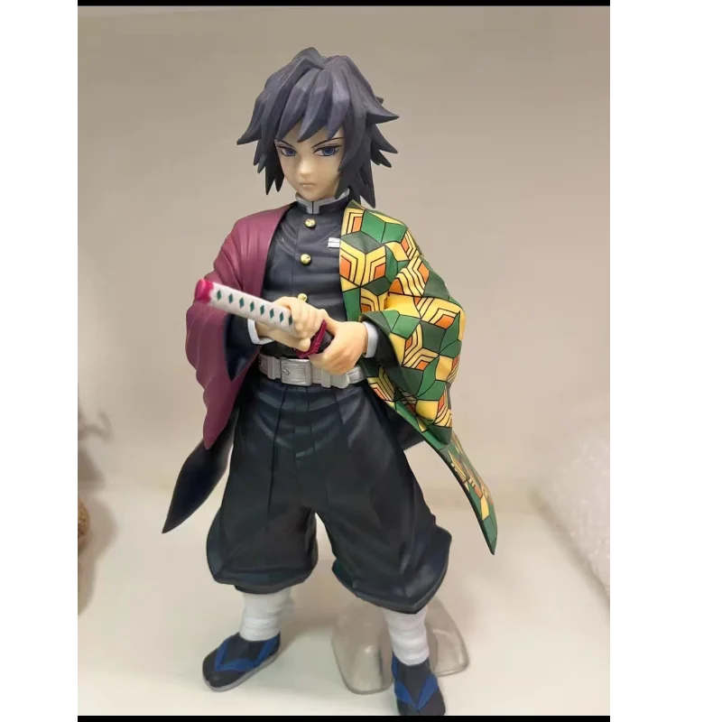 In Stock Original Bandai Banpresto Kimetsu No Yaiba Tomioka Giyuu Anime Characters Model Toy Birthday Present Garage