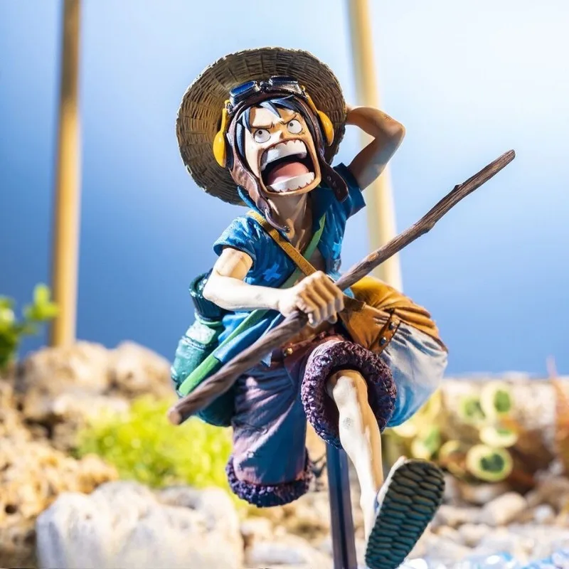 

Оригинальная коробка Bandai One Piece, Хроника One Piece, Первая фигурка Луффи, Настольные украшения, Коллекция подарков