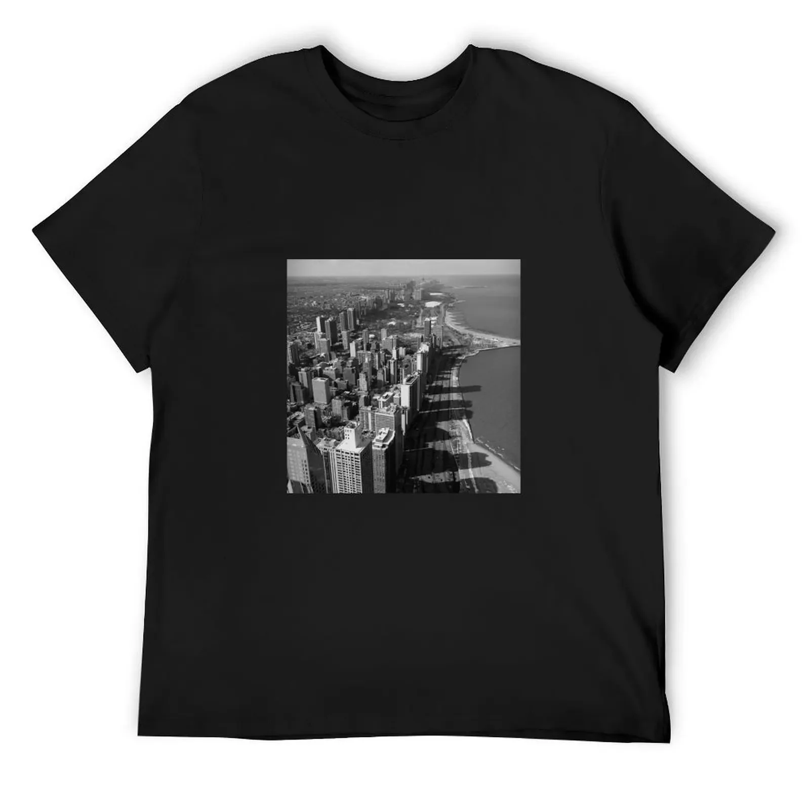 

Chicago From Above T-Shirt for a boy custom t shirt boys whites t shirt men 100℅ cotton