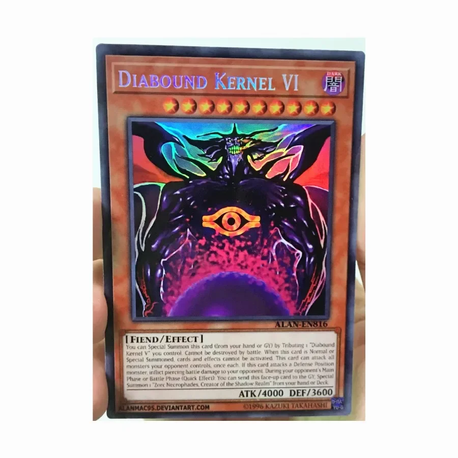 Yu Gi Oh Great Cthulhu 다크 영어 VI DIY 장난감 취미 수집품 게임 컬렉션, 애니메이션 카드