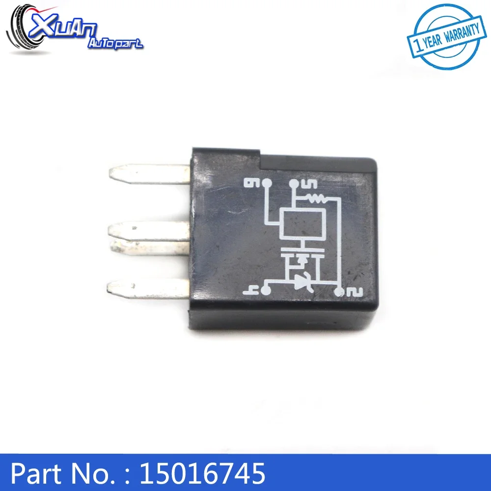 

15016745 For Chevrolet Silverado Tahoe Trailblazer GMC Sierra Buick Century Lacrosse Cadillac Escalade Headlight Relay Fuse
