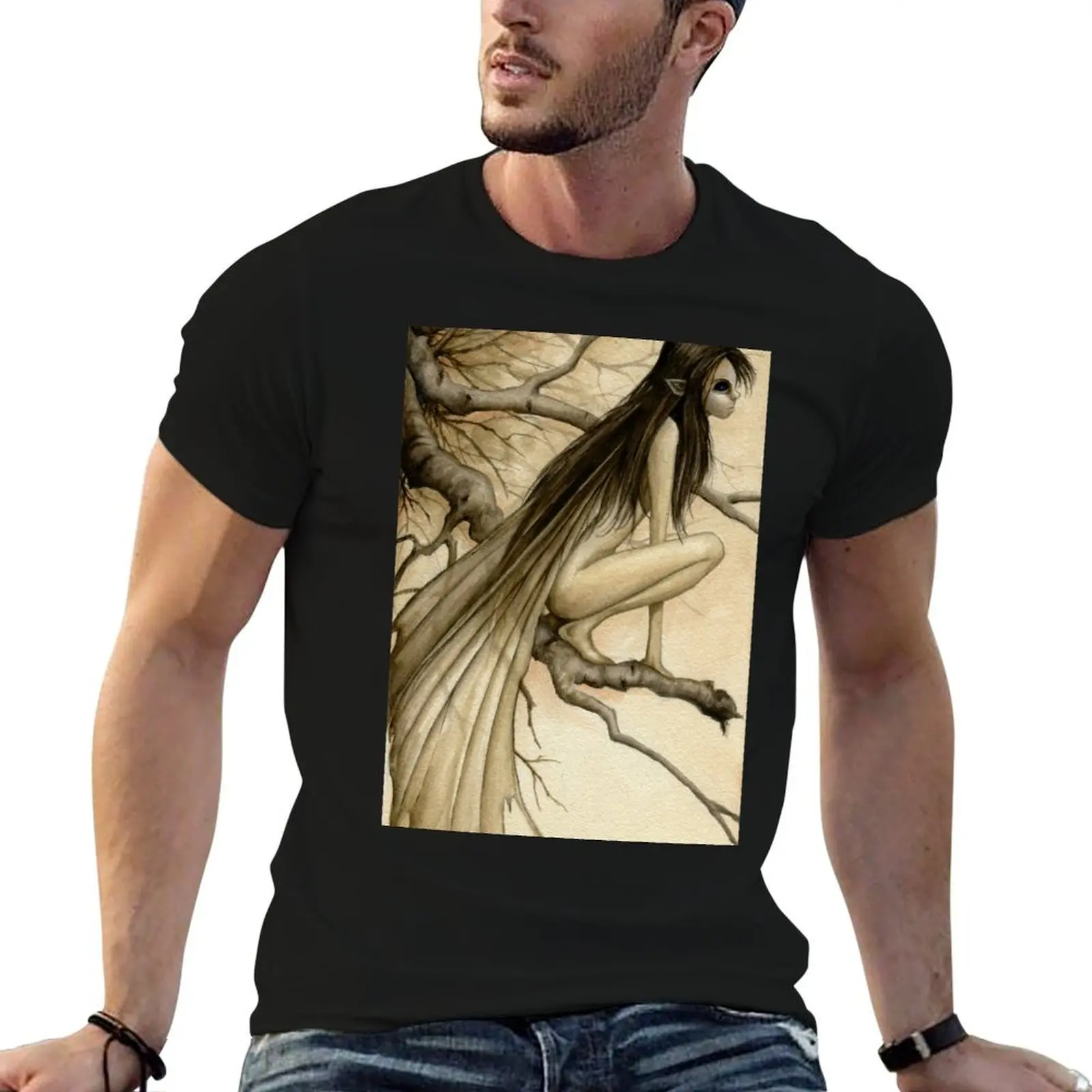 

Birch Faery T-Shirt anime t shirts oversize men t shirt cotton 100% T-Shirt