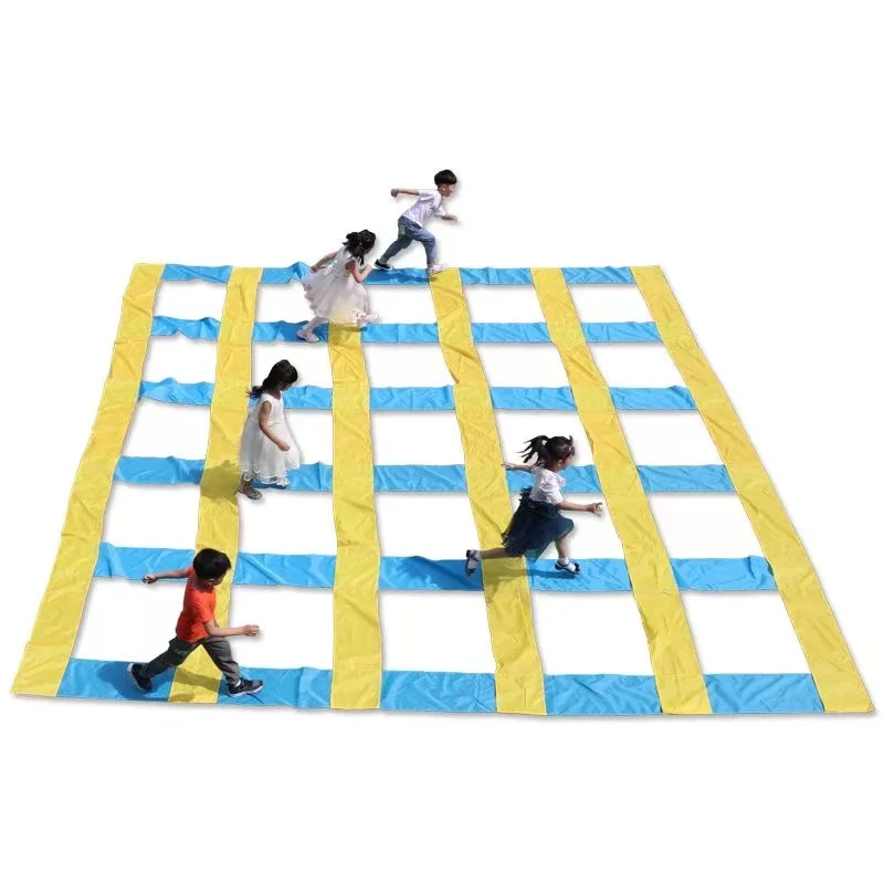 

Children Toys 6 to 10 years Kindergarten Outdoor Hopscotch Mat Pad Games Fun Sport Sensory Toys Crossing Race Running Training