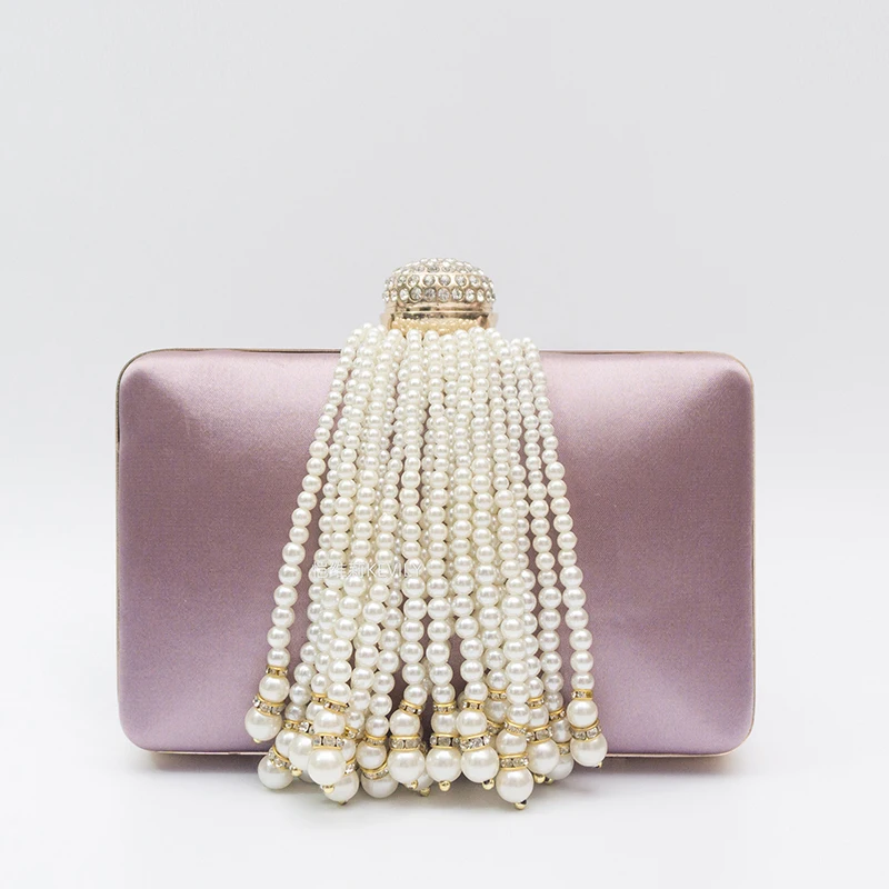 Clutch Bag For Women Pearl Bead Luxury Ins Fashion Women Handbag Dinner Evening Bag Party Summer