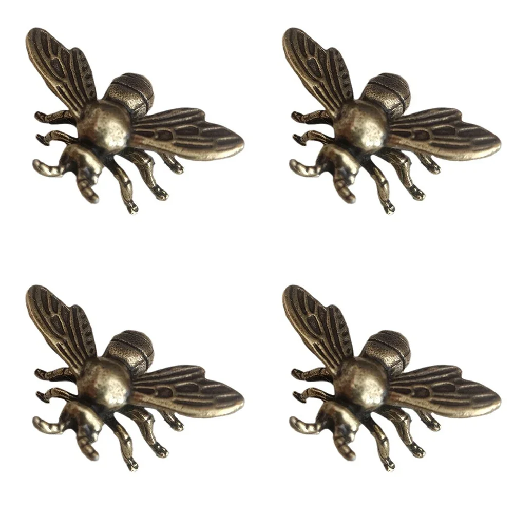 

Brass Bee Ornament Bee Figurine Decor Living Room Decor Compact Size Exquisite Design Long-term Use Simple And Delicate