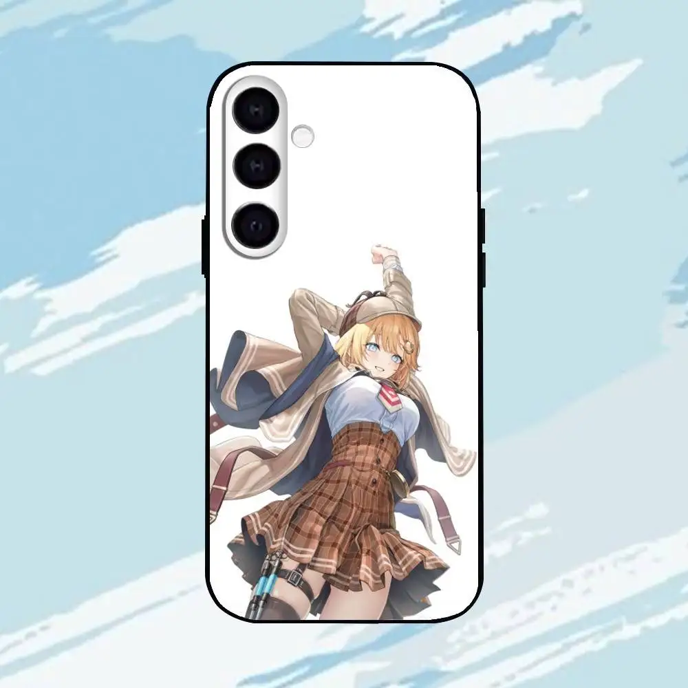 Etui na telefon A-Amelia Watson do Samsung Galaxy A73, A72, A71, A70, A53, A52, A51, czarna obudowa ll