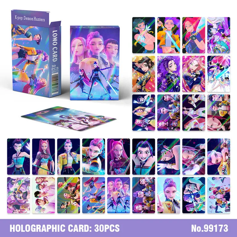 

92sheets K-POP Demon Cards Set Game Collection Cards K-POP Demon Collection Cards For Girls Boys BirthdayToy Christmas gifts