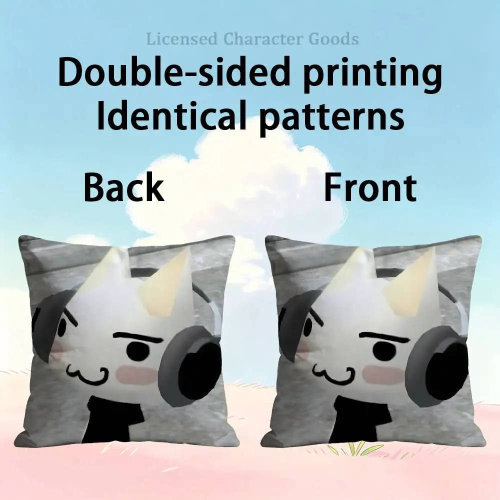 T-Toro I-Inoue 30x30 35x35 40x40 45x45 50x50 cm Pillow Case Holiday Print Cushion Cover Home Textile