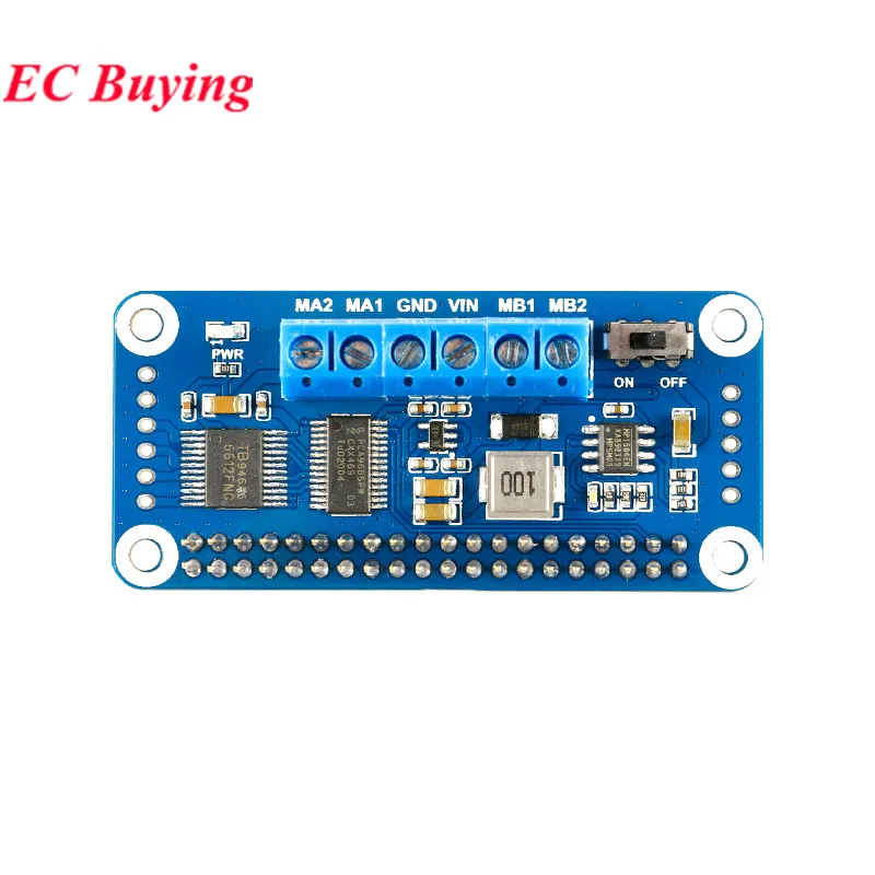 Motor Driver Board Module Shield Expansion Board HAT TB6612FNG PCA9685 I2C IIC Interface for Raspberry Pi 4th Generation 3B 3b+