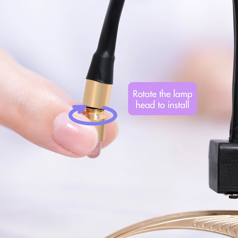 

Pinky Leem 395-405nm Led Uv CE EMC RoHs Replaceable lamp head Eyelash Grafting Touch Tweezers Light