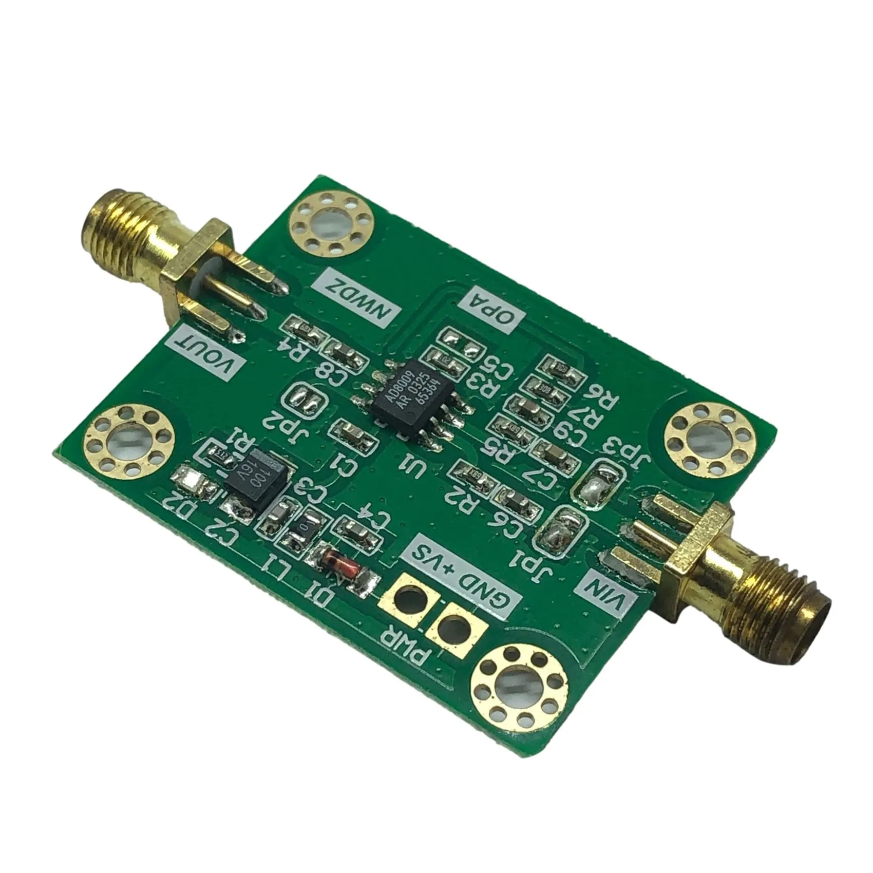 Módulo RF AD8009 Amplificación de retroalimentación de corriente 1GHz 5500V/Us Amplificación de pulso de alta corriente de baja distorsión