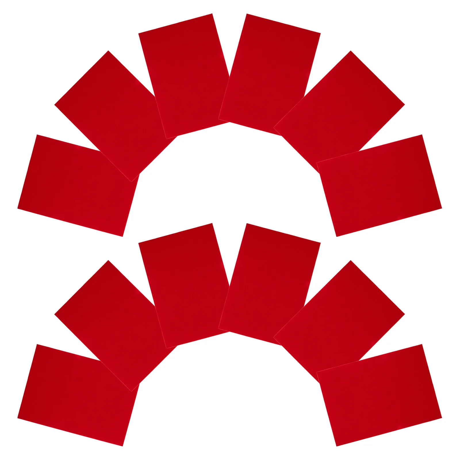 

20 шт. Красные самоклеящиеся фетровые листы формата А4 с эффектом мягкого прикосновения, для вставок в шкатулки для украшений, подкладок для ящиков, самоклеящиеся войлочные листы