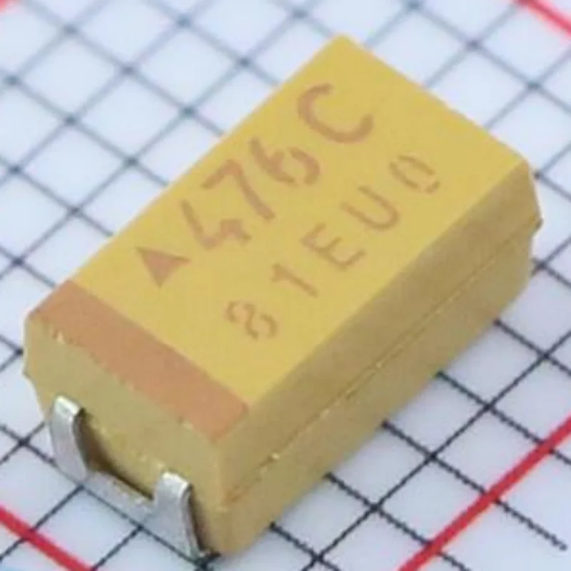 

10PCS/TAJC476K016RNJ 476C Brand New Authentic CASE-C-6032