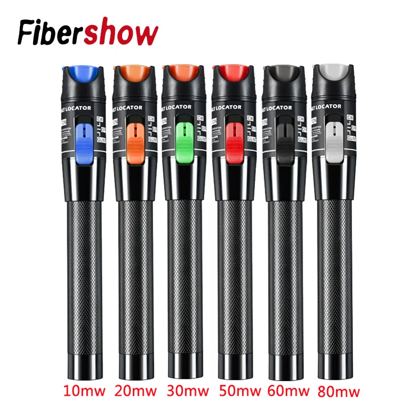 Visual Fault Locator Fiber Optic Cable Tester 30mw Red Laser Light 5-30KM Pen Type Visual Fault Locator