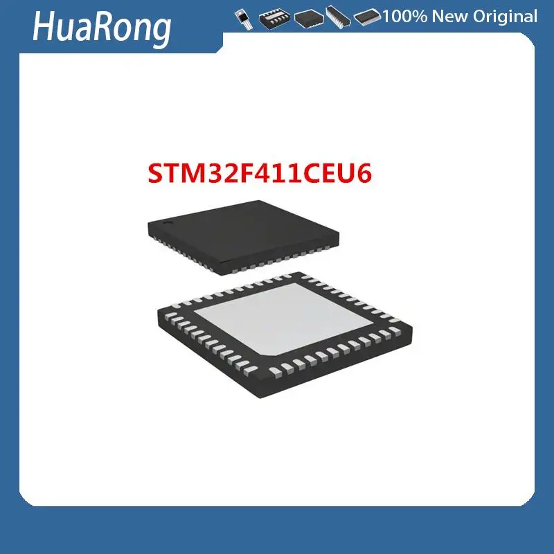 2Pcs/Lot STL130N6F7  PDFN8  STM32F411CEU6  UFQFPN-48