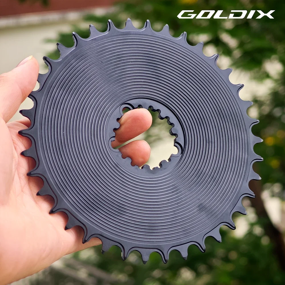 GOLDIX 3-Bolt MTB/Road Bike Chainring Wide and Narrow Teeth AERO