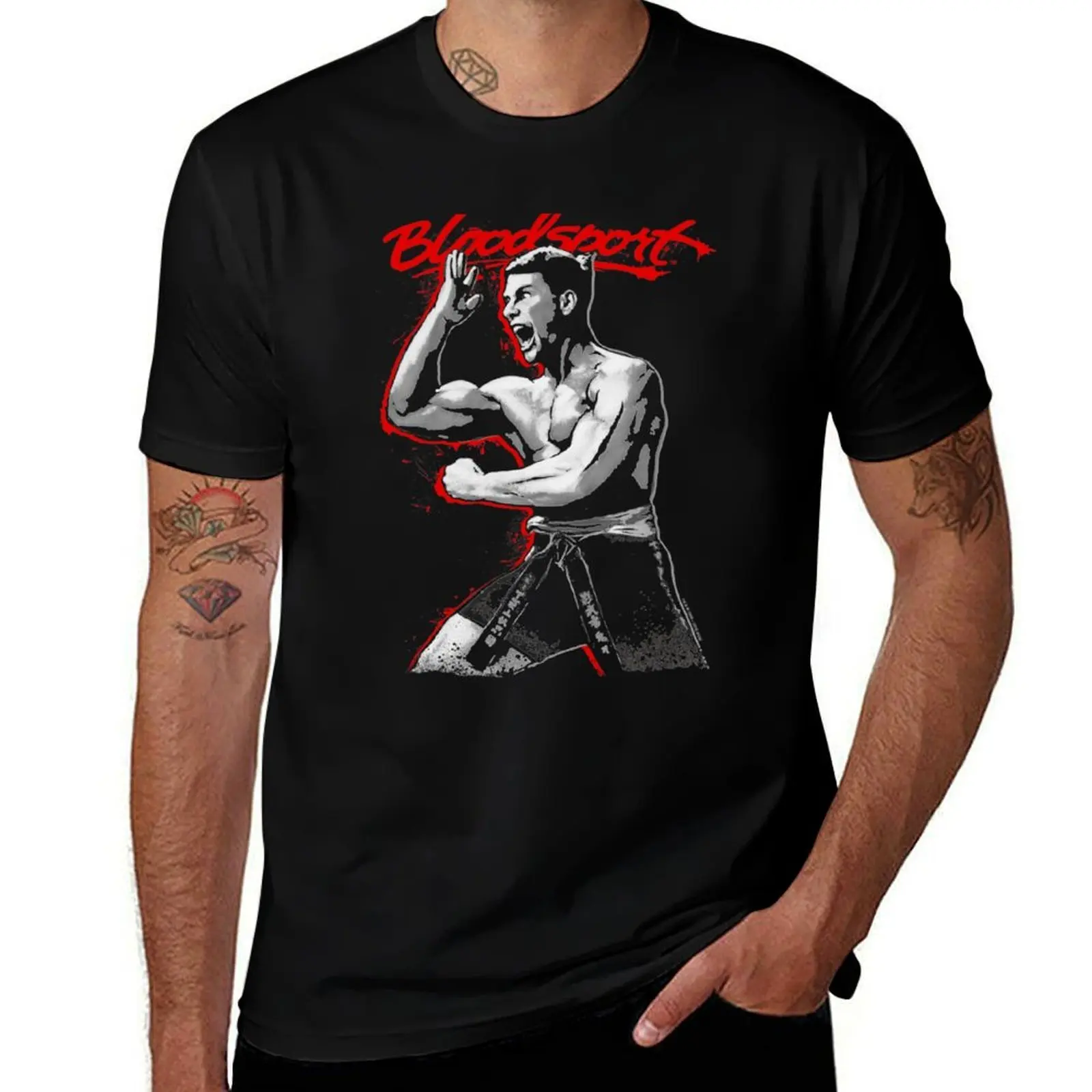 Bloodsport action T-Shirt Work Casual Loose Fit T-Shirt