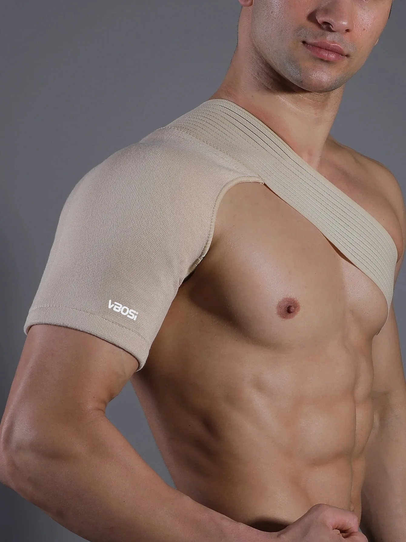 1 Piece Breathable Elastic Shoulder Support Upper Back Brace