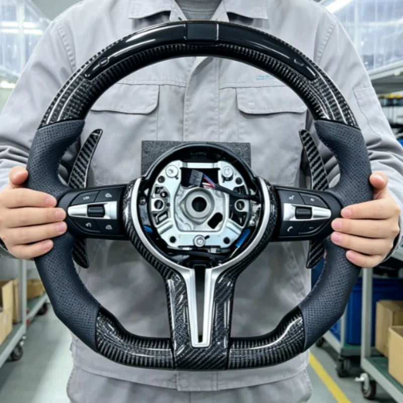 Factory Dire LED Steering Wheel For BMW M3 M4 M5 F30 F10 F31 F32 F34 F35 F87 F82 F83 F07 F11 F18 F06 F12 F13 F80 F85 F86 F33 F36