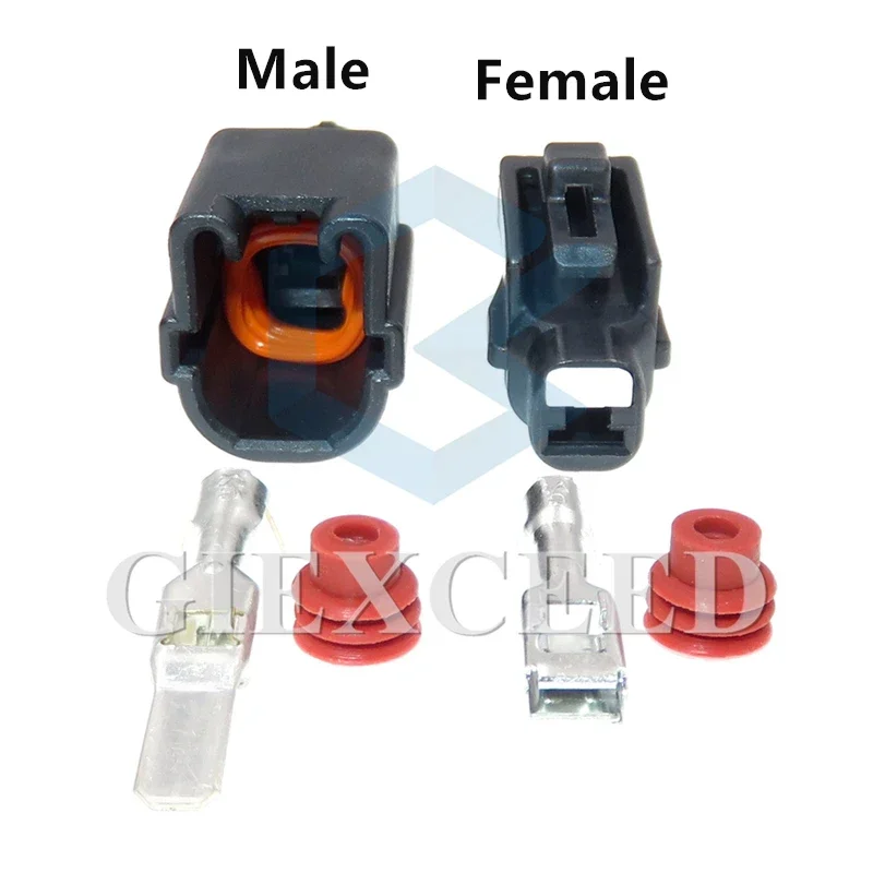 1 Pin 4.8 Series 6189-0413 Automotive Plug Motor Wiring Cable AC Assembly Waterproof Socket For Toyota Corolla 90980-11400