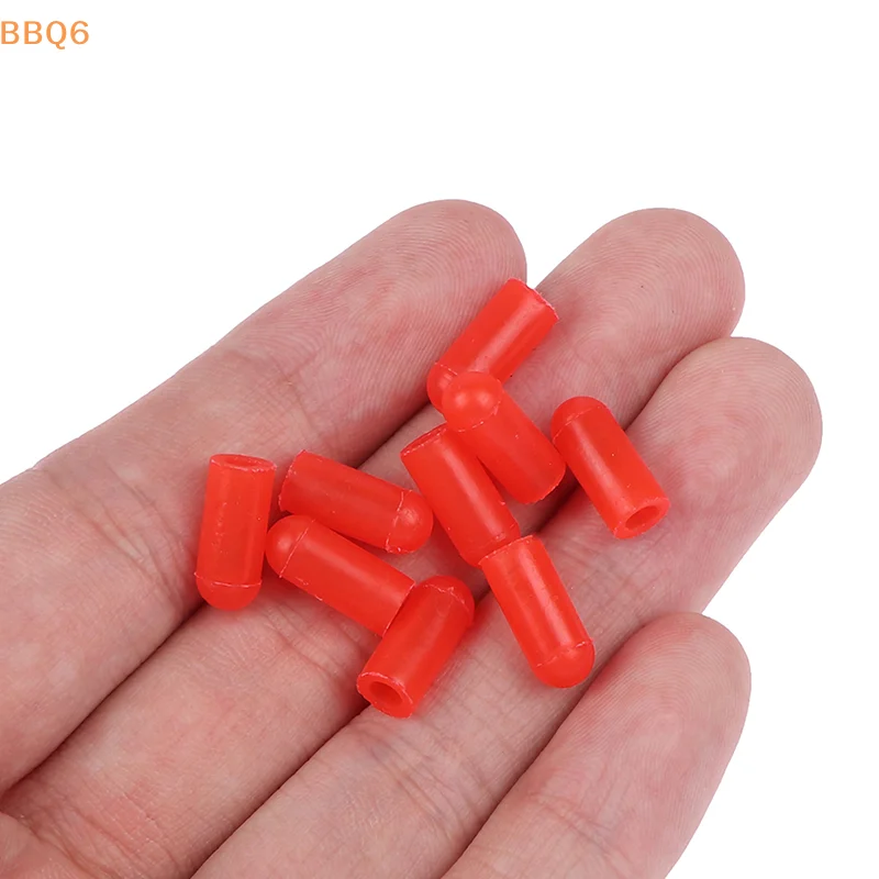 *20Pcs Silicone Rubber Needle Cover Syringe Sealing Test Tube End Cap