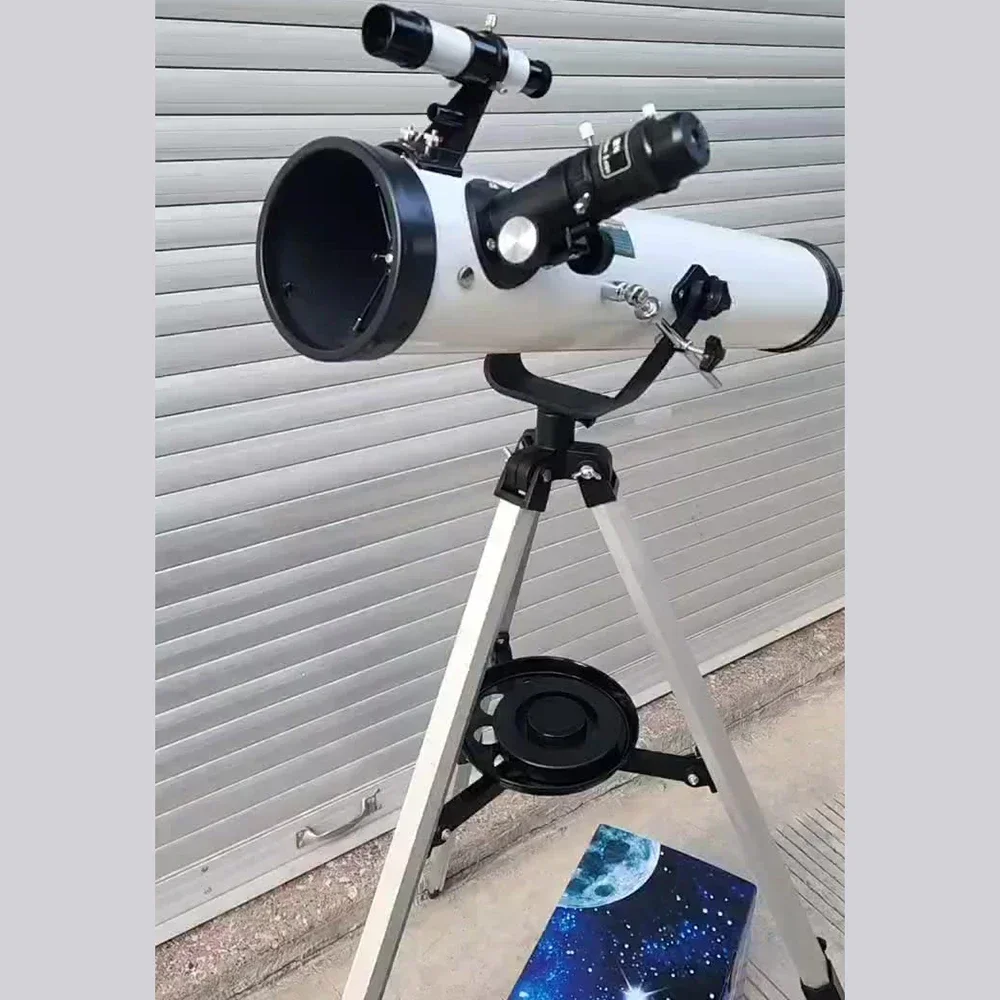 Telescopio astronómico profesional 875X para observación de estrellas y observación de aves, juegos de telescopios refractantes con apertura de 70 mm y 700 mm