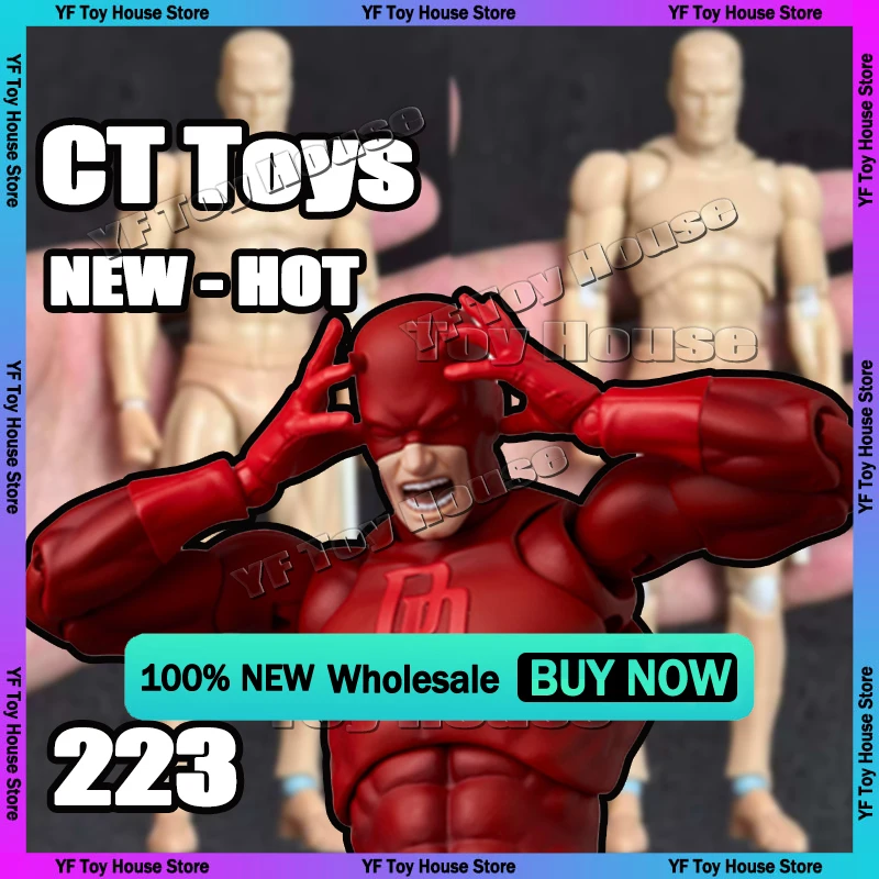 

Ct Toys Daredevil Figure Mafex 223 Comic Version Shf Anime Action Figure Figurine Statue Model Custom Toys For Xmas Gifts