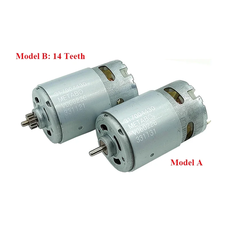 JOHNSON 317004430 HC683LG RS-550 Motor DC 18V High Speed Power Motor For Metabo BS18 Electric Cordless Impact Drill Power Tool