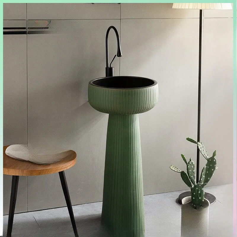 

Outdoor Column Washbasin Balcony Courtyard Sink Basin Column Basin Washbasin