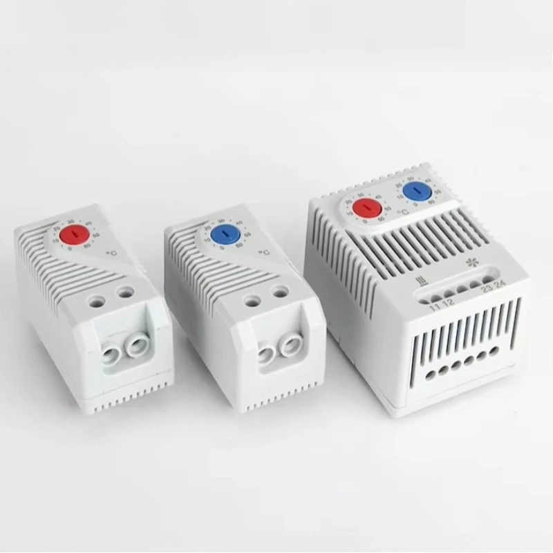 1pcs Cabinet Mini Thermostat KTO011 KTS011 ZRO011 Normally Open/Normally Closed  Compact Mechanical Temperature Controller