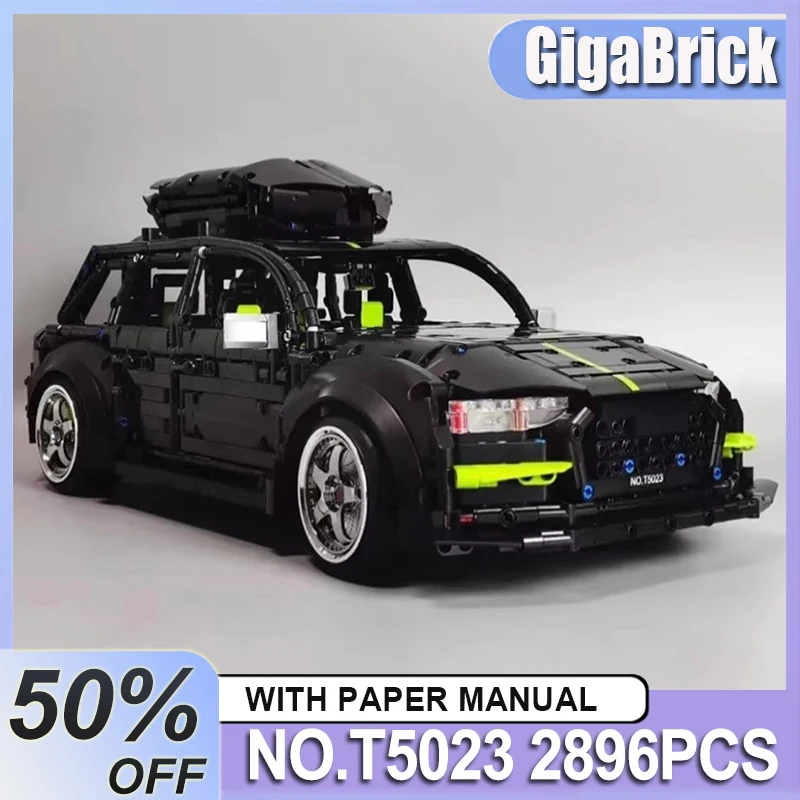 

Striking T5023 MOC Technical RS6 Super Sports Vehicle Model Station Wagon Series DIY Creative Toys Building Block Chrismas Gifts