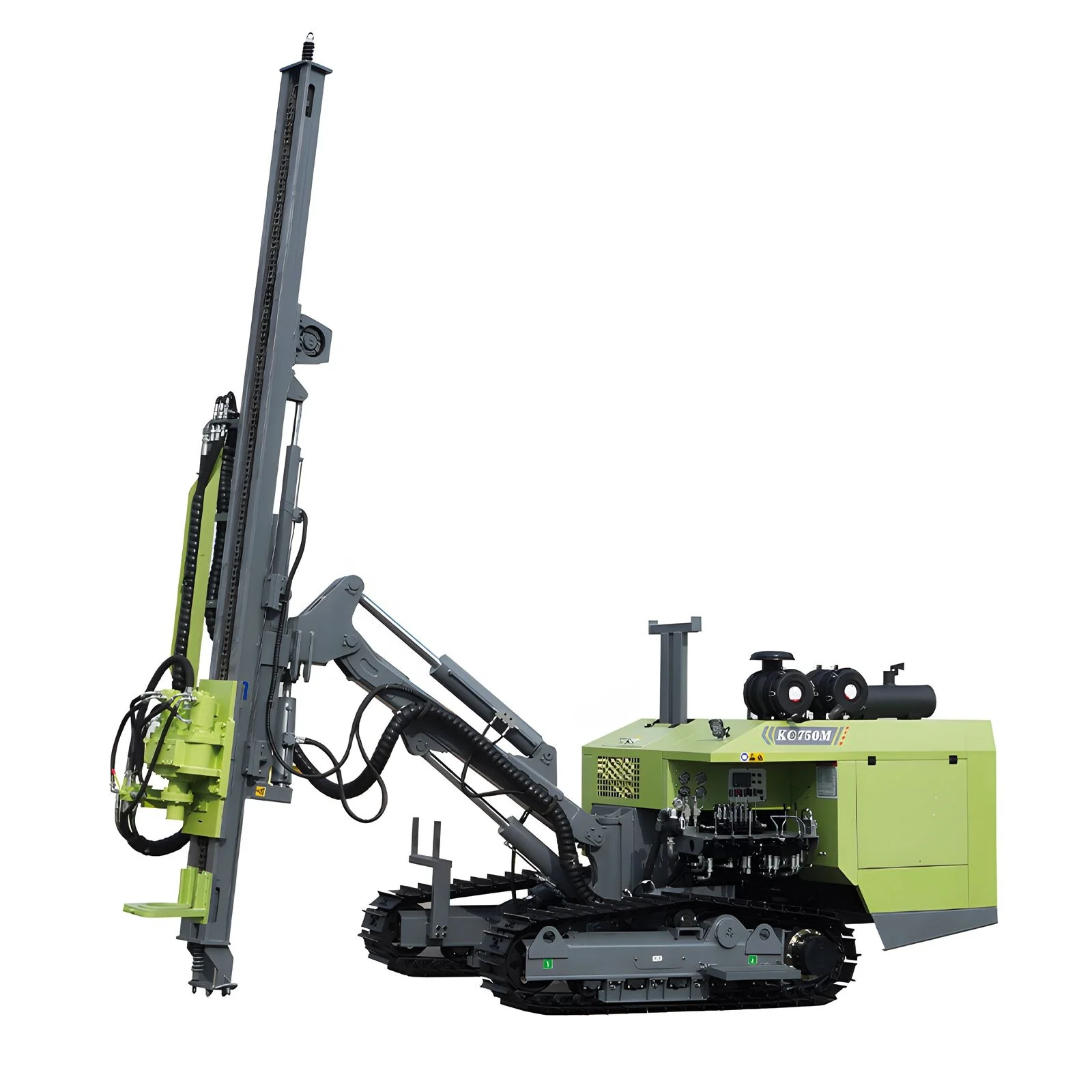 Rock Blasting Pre-drilling Down-the-hole Drill Rig, Quick Drill Bit Change Improves Mining and Tunneling Efficiency