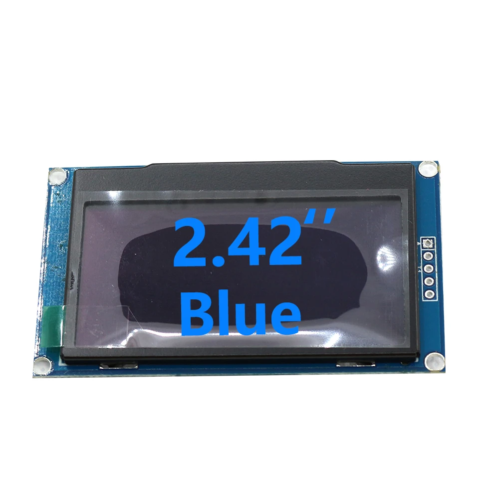 2.42 inch 128*64 OLED Display Module 4 Pin SSD1309 LCD Display 128X64 IIC I2C for Arduino STM32 4 Colors