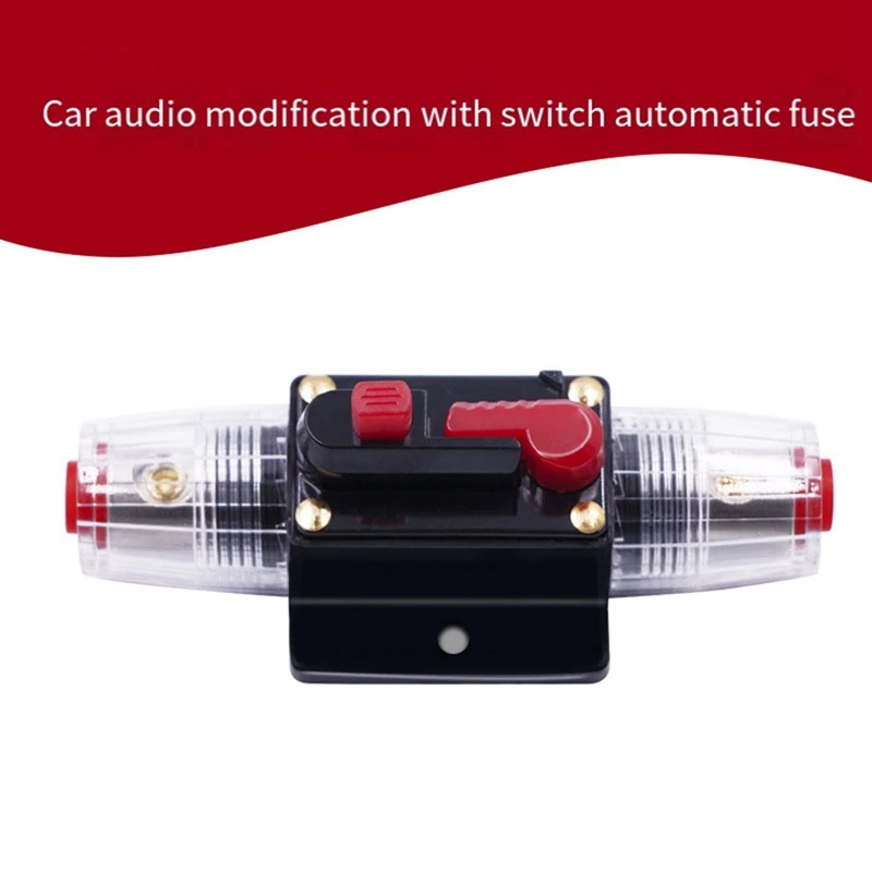 ヒューズチューブサーキットブレーカー、安全シート、カーオーディオ用のカーヒューズ電源