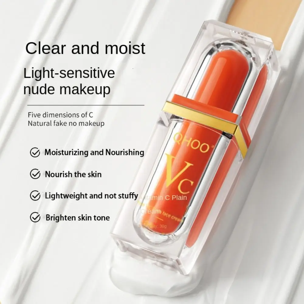 Nowy krem izolujący 30 ml, naturalny krem nawilżający do twarzy, witamina C, rozjaśniający korektor, rozświetlająca pielęgnacja skóry.