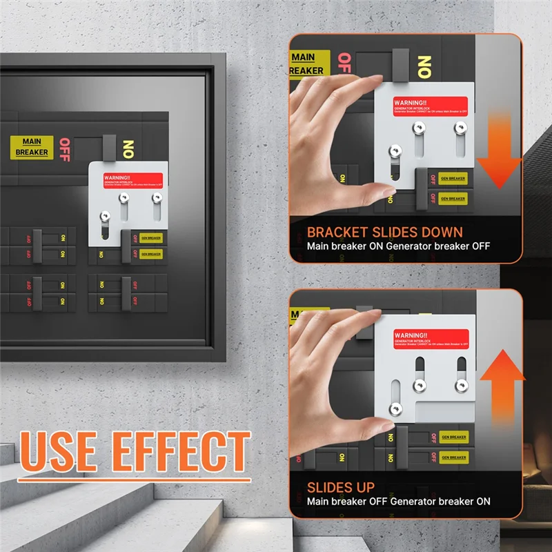 Y19A Generator Interlock Generator Control Link Hardware Breaker Panel Schalter 150 oder 200A Breaker Box