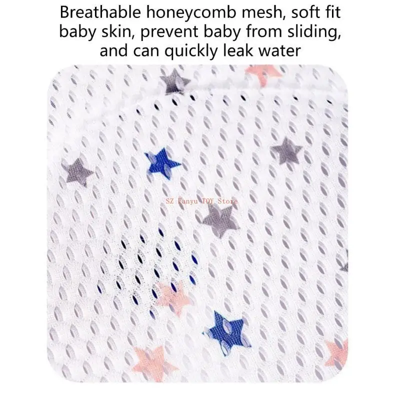 96GC Trẻ sơ sinh tắm cho bé túi net có thể gập lại và động giường tắm điều chỉnh hỗ trợ tắm cho trẻ sơ sinh