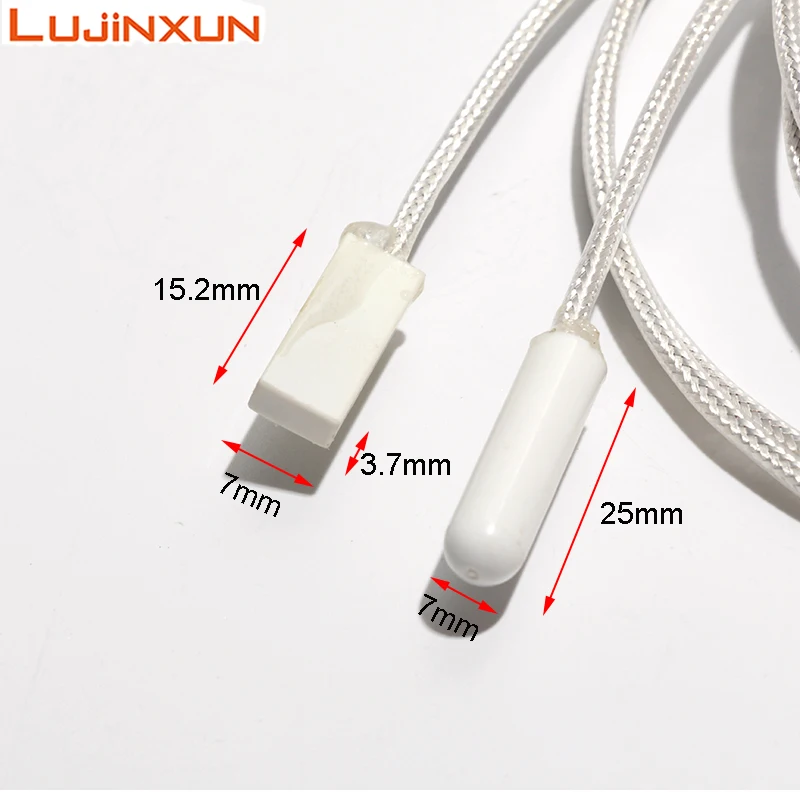 LUJINXUN Insulated PT100 Plastic Thermal Resistance Acid and Alkali Resistance Temperature measurement Cylindrical Probe