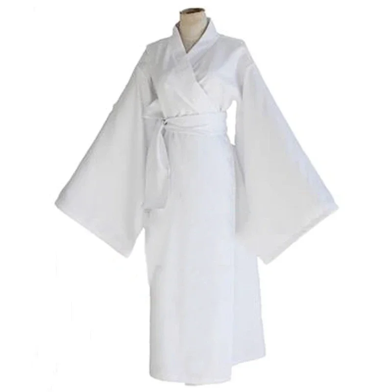 2025 New Unisex Anime Noragami Yukine Cosplay Costume White Robe Japanese Kimono Halloween Carnival Party Outfit for Wome RQR78
