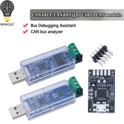 CANable USB to CAN Canbus Debugger Analyzer Adapter CAN Isolated/non Isolated Version CANdleLight CANABLE PRO