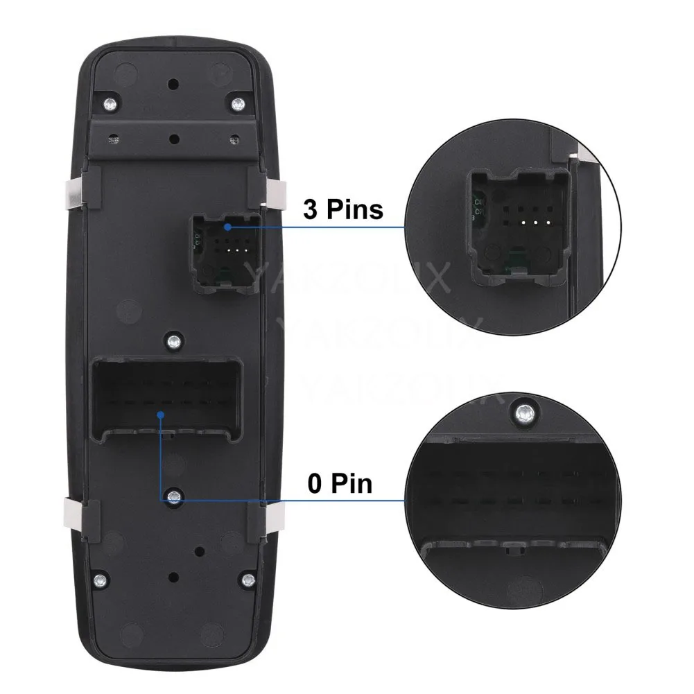 68110871AA For Chrysler Town & Country Dodge Grand Caravan Front Left Master Driver Side Electric Power Lifter Window Switch - view 5